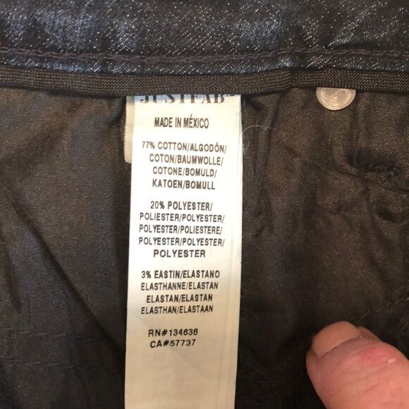 Just Fab Skinny Jeans Size 27 Gently used - Picture 4 of 6